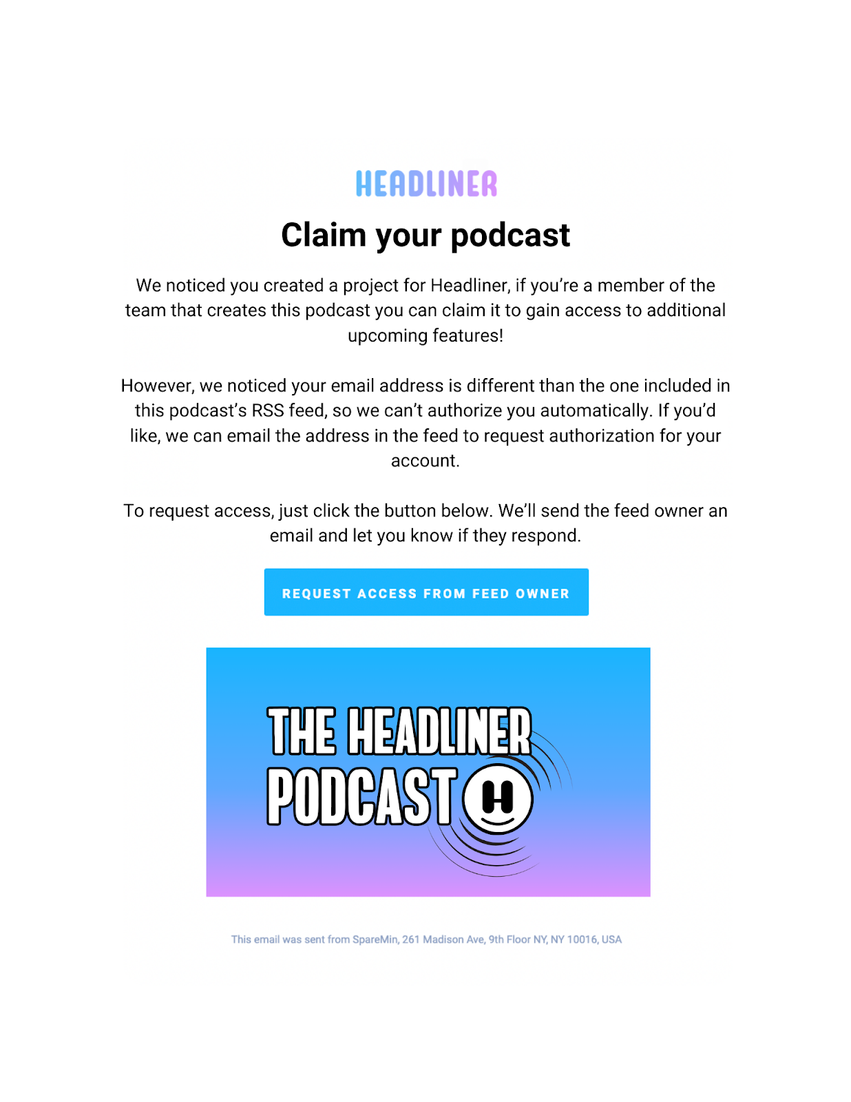 Claim your podcast email - Guide to authenticating your work ...