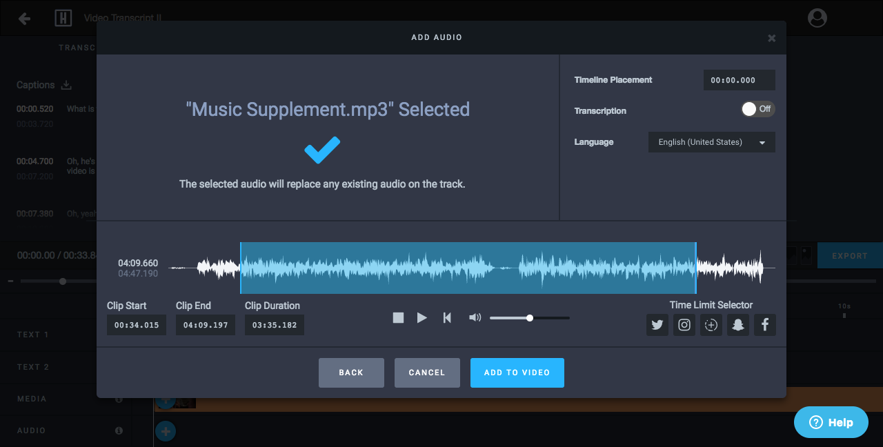 How To Clip Audio Headliner by SpareMin